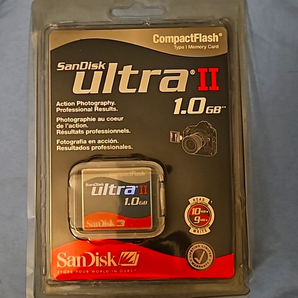 New in package Ultra  II 1.0 san disk